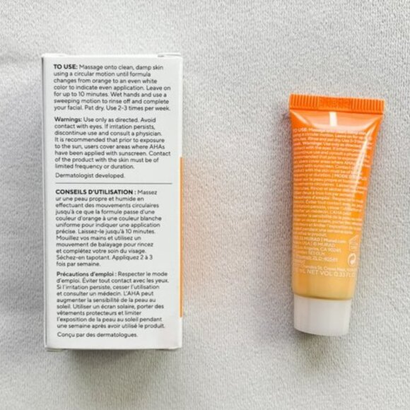 Murad Vita-C Triple Exfoliating Facial Mask - Vitamin C Exfoliator NEW 10ml - Picture 3 of 3